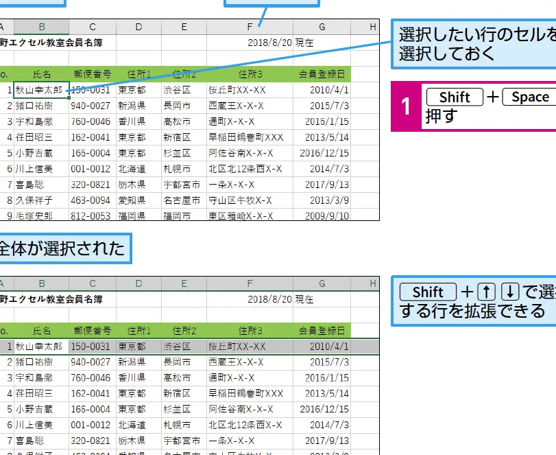 excel e9a085e79bae e981b8e68a9eefbc9ae789b9e5ae9ae381aee382bbe383abe383bbe8a18ce383bbe58897e38292e38199e381b0e38284e3818fe981b8e68a9e