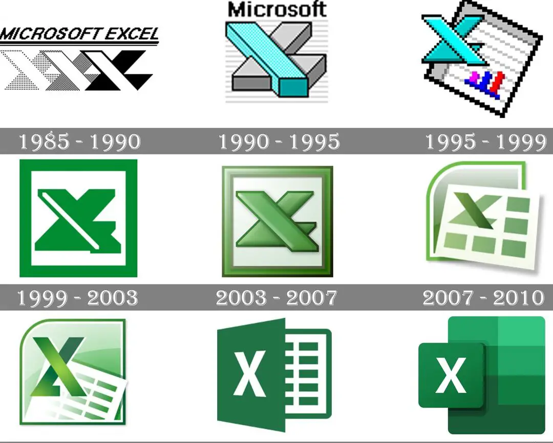 Excelのロゴ:歴史と変遷 1