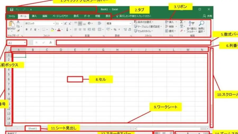 Excelを使いこなす!初心者向け便利機能と使い方解説 1