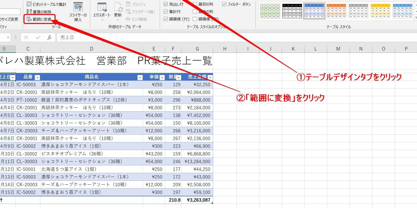 Excelテーブル削除:不要なテーブルを簡単に削除 11 excele38386e383bce38396e383abe5898ae999a4efbc9ae4b88de8a681e381aae38386e383bce38396e383abe38292e7b0a1e58d98e381abe5898ae999a4 1